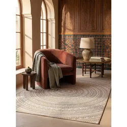 Flachgewebe-Teppich Polypropylen Natur 160x220 cm - BORNO   Kadima