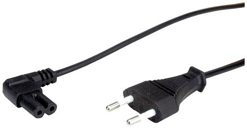 Value 19.99.2088 Strom Anschlusskabel Schwarz 1.80 m