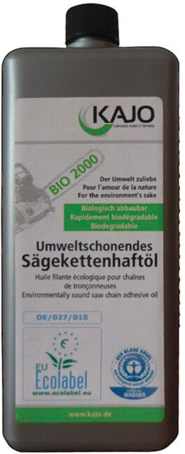 Huile à chaîne de tronçonneuse BIO 2000 76 mm²/s (à 40degr.C) 1 l KAJO (34200011)