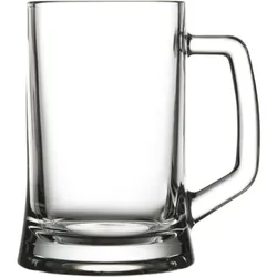 36x Pasabahce großer Bierhumpen, 0,655 Liter Bierglas Bierseidel