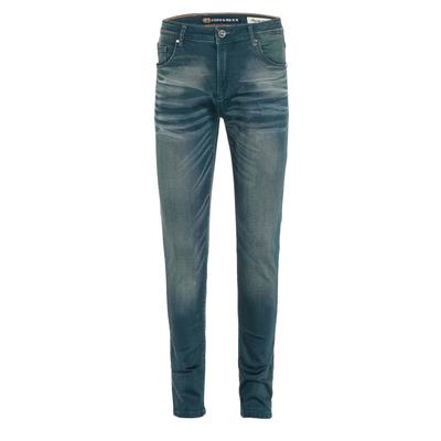 Destroyed-Jeans CIPO & BAXX "Jeans", Herren, Gr. 40, Länge 34, blau, 100% Baumwolle, unifarben, Basic, regular fit lang, Jeans Destroyed-Jeans, Straight-Jeans mit Destroyed-Effekten, CD493