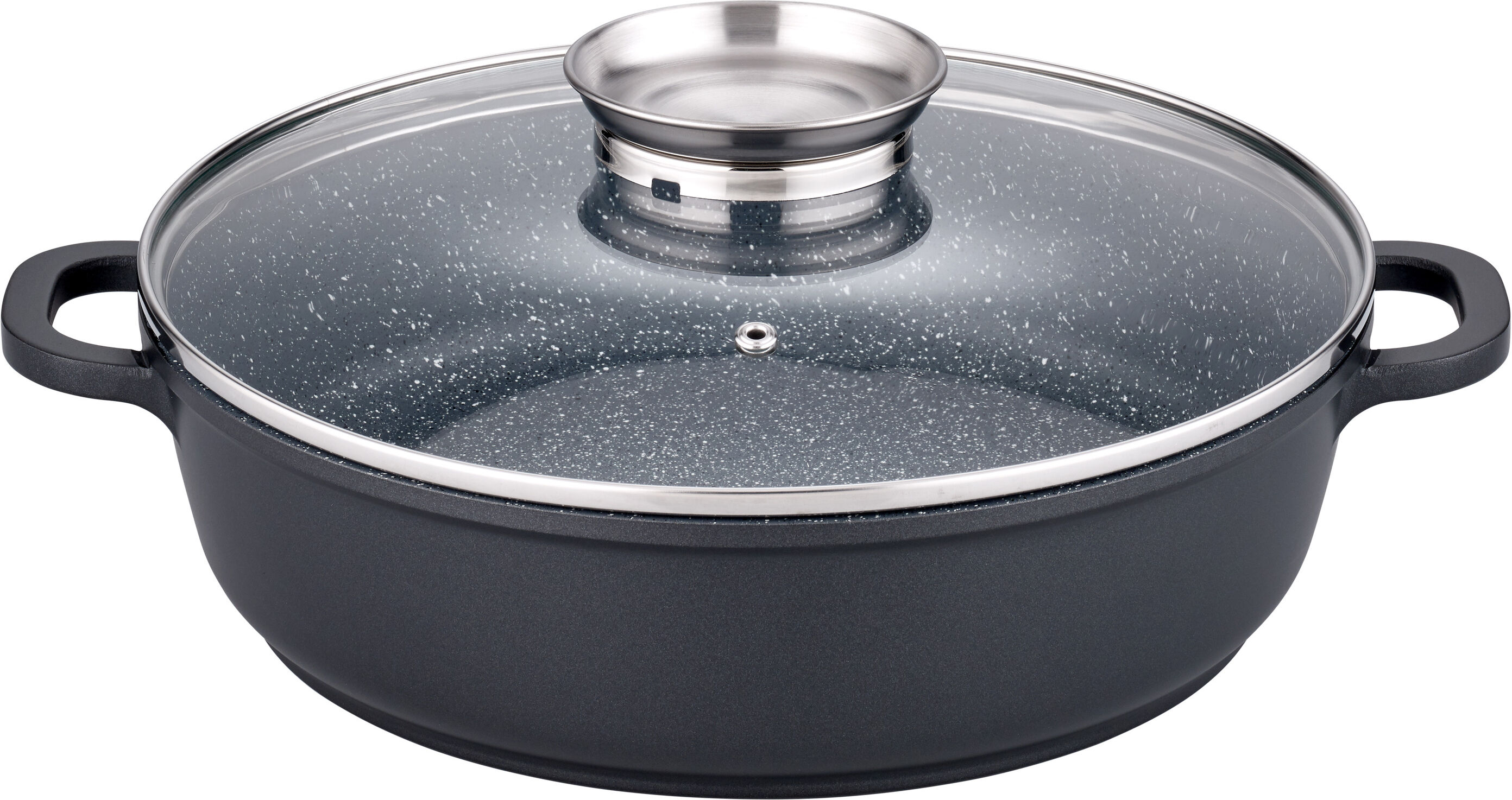 GSW Servierpfanne Gourmet GRANIT mit Aromadeckel