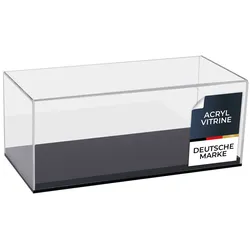 Acryl Vitrine für Modellautos, Figuren, HMF 46804, 34 x 16 x 14 cm
