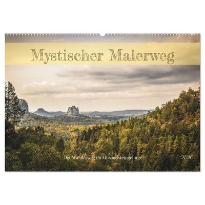 Mystischer Malerweg (Wandkalender 2026 DIN A2 quer), CALVENDO Monatskalender