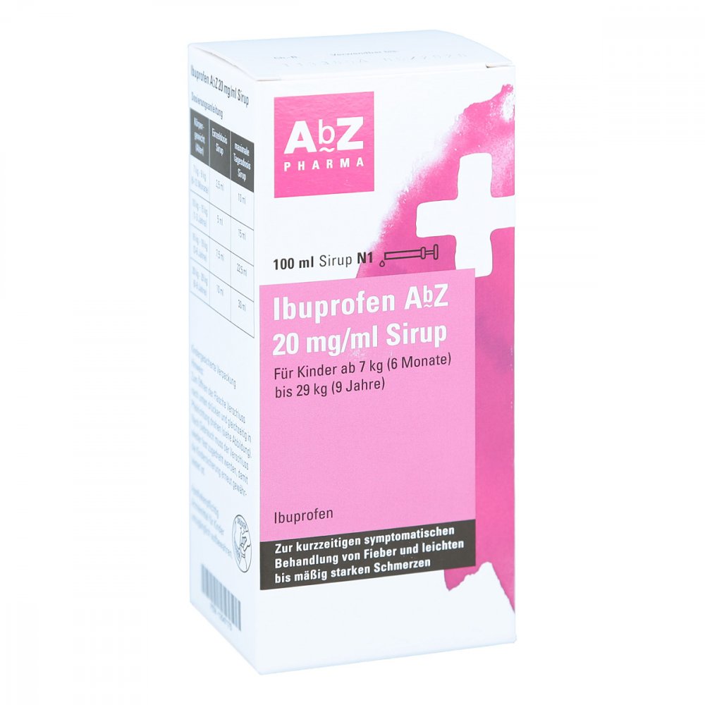 AbZ Pharma GmbH Ibuprofen AbZ 20 mg/ml Sirup 12547175