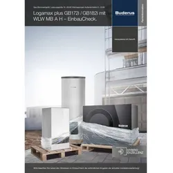 Buderus Logaplus M GB182i.2-45 mit MAPL 1 Zoll, HKA 1 Zoll und Gashahn