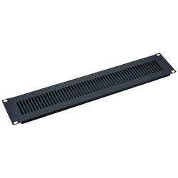 VALUE 19-Zoll-Belüftungs-Frontplatte 2 HE, schwarz 26.99.0320