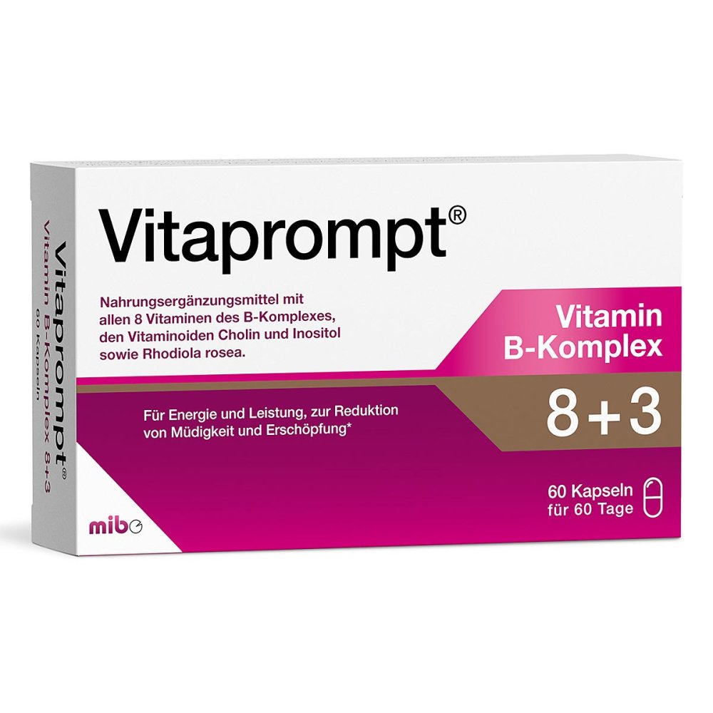 MIBE GmbH Arzneimittel Vitaprompt® Vitamin B-Komplex 8+3 Kapseln 20099986