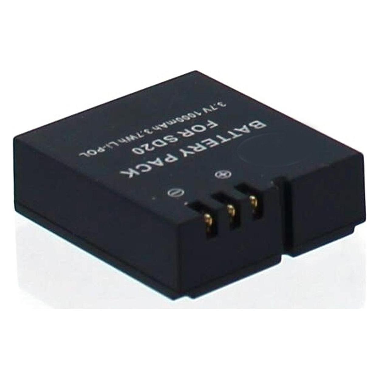 AGI 16020 - 900 mAh - 3,7 V - Lithium-Ion (Li-Ion) (Kamera Akku) (16020)