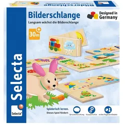 Selecta Spielzeug Legespiel Bilderschlange (Deutsch)