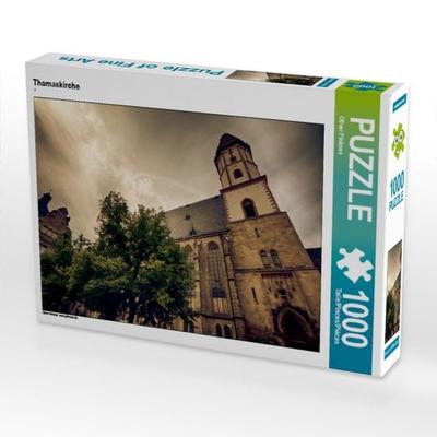 CALVENDO Puzzle Thomaskirche 1000 Teile Puzzle quer | 1000 Teile Lege-Größe 64 × 48 cm Foto-Puzzle für glückliche Stunden