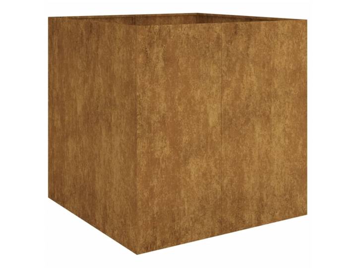 Jardinière bac lit surélevé marron 80 x 80 x 80 cm