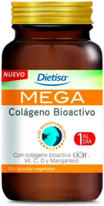 Dielisa MEGA COLÁGENO BIOACTIVO 30 VCaps de Dietisa