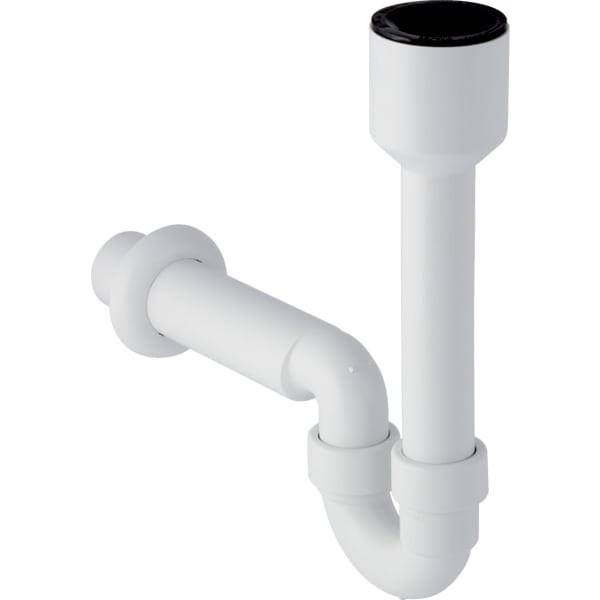 Geberit Ausgussbecken-Ablauf weiß d 40 mm mit Anschlussmuffe PP Abgang 152607111