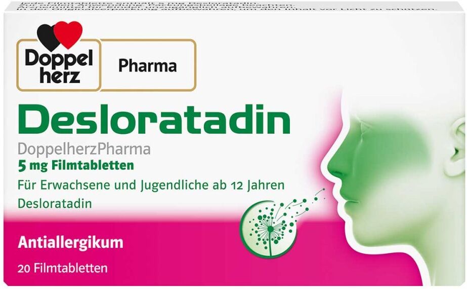 Desloratadin Doppelherzpharma 5 Mg Filmtabletten
