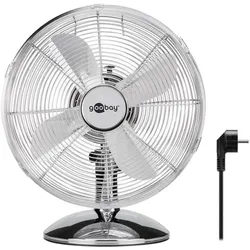 Goobay Retro, Ventilator, Silber