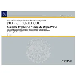 Sämtliche Orgelwerke Band 2 Freie Orgelwerke, Fachbücher von Dieterich Buxtehude