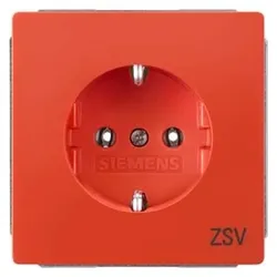 Siemens Dig.Industr. style Steckdose orange 5UB1827
