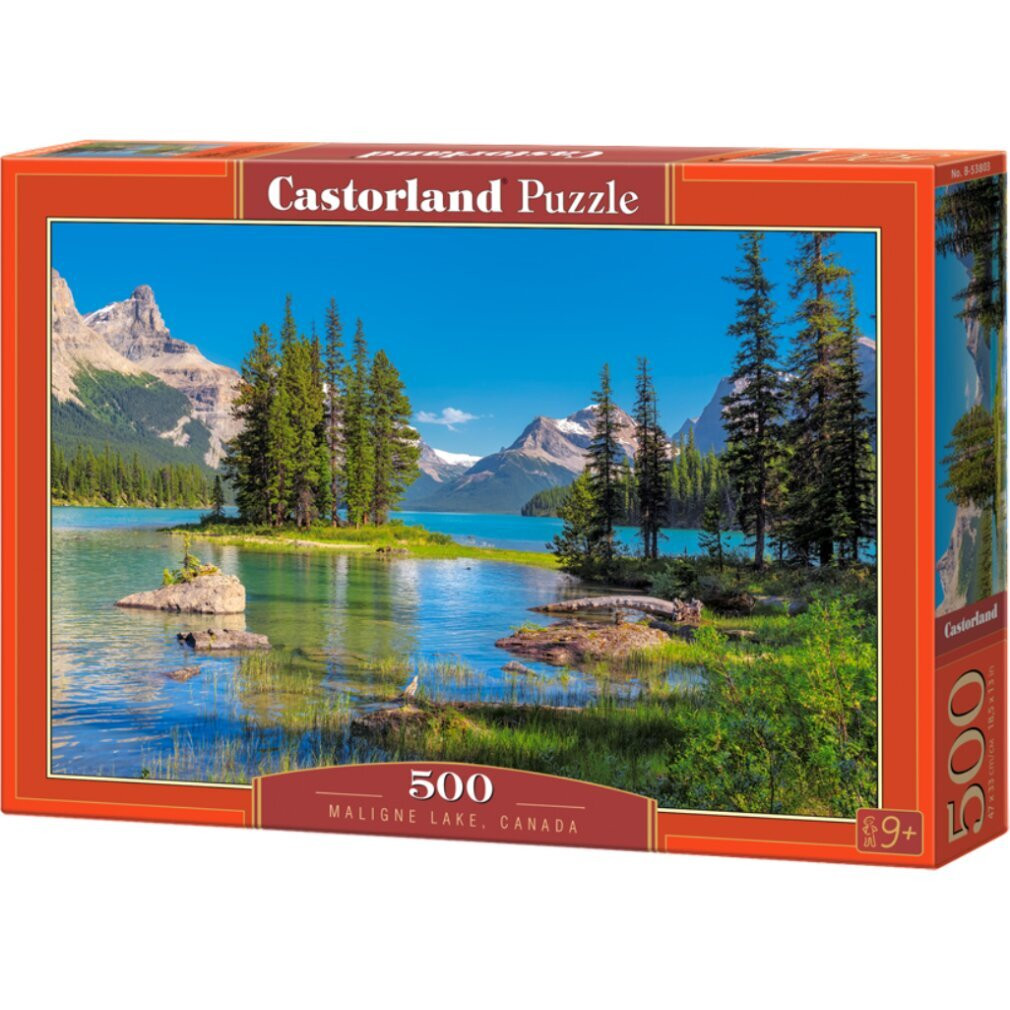 Castorland Puzzel Maligne-See Canada 500 stukjes