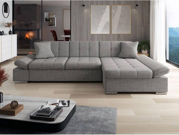 MIRJAN24 Ecksofa Montana, mit Regulierbare Armlehnen, L-Form