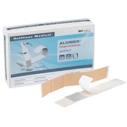 Holthaus Medical 100er-Pack Fingerverband »ALUMED« braun, 2x12 cm