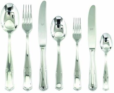 Mepra Bavaria Flatware Set - 42 Pieces - Stainless Steel