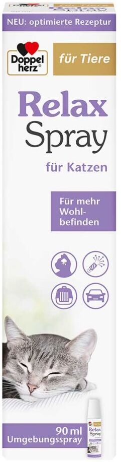 Doppelherz für Tiere Relaxspray für Katzen