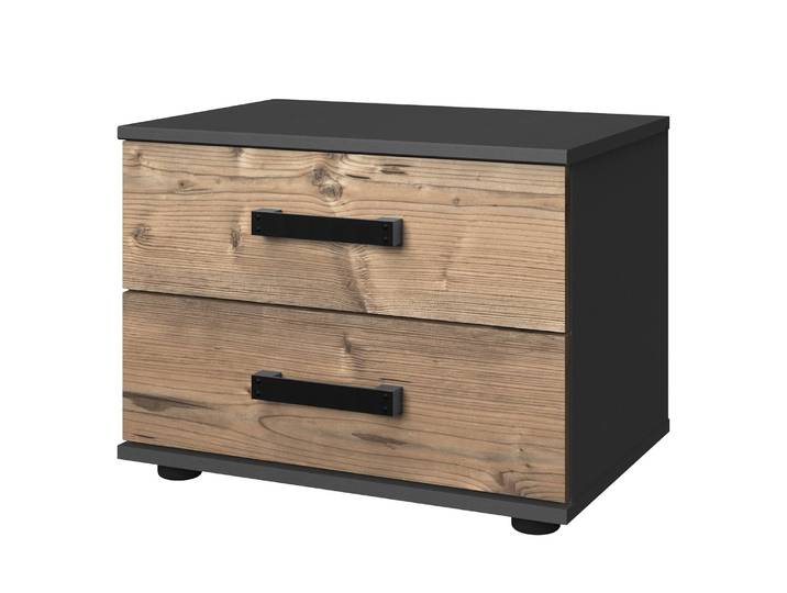 Table de chevet 52 x 40 x 38cm Marron