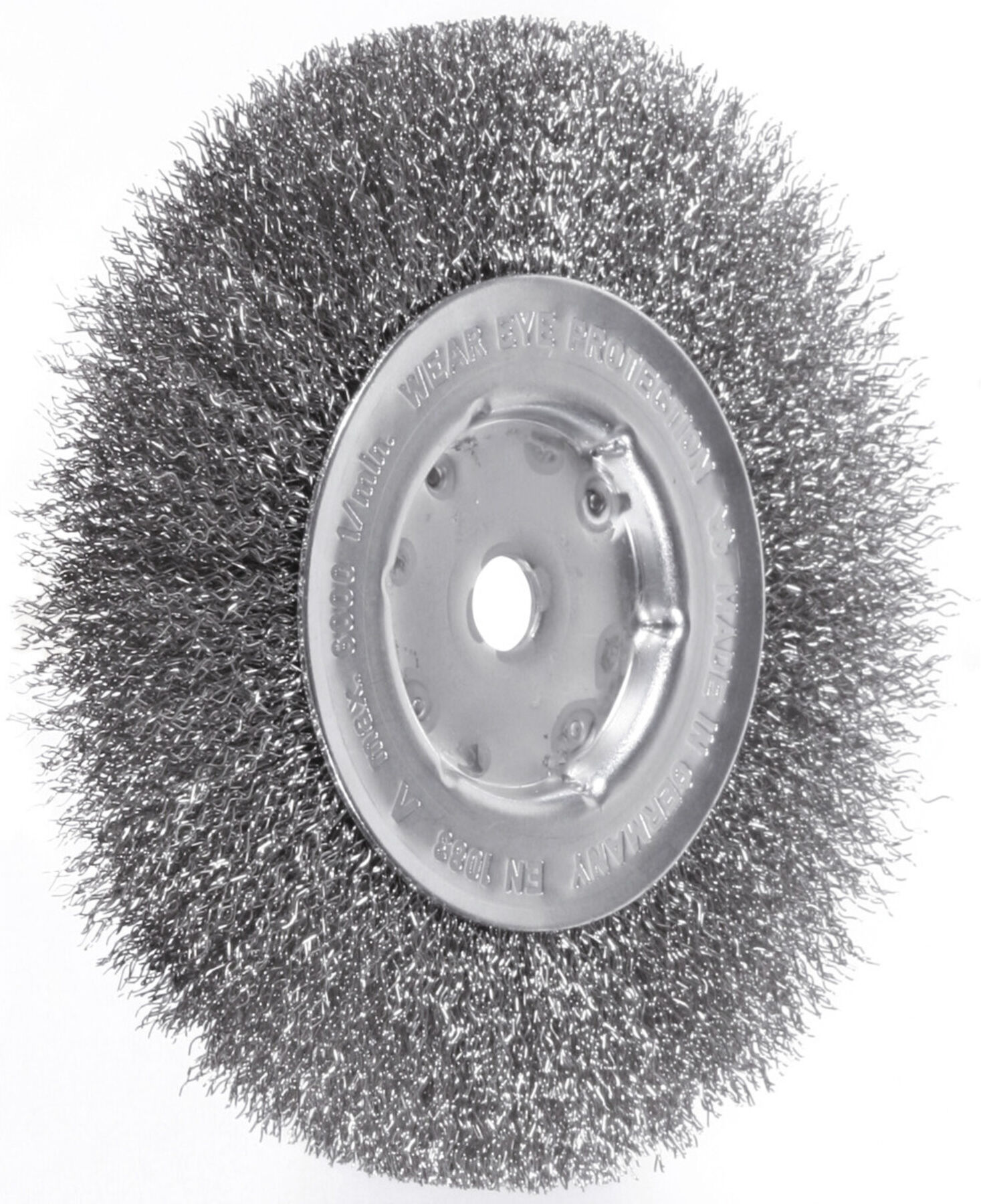 Lessmann Einreihige Rundbürste INOX-Draht 0,30 mm, Bürsten-⌀xBürstenbreite: 150X14 mm (340361)