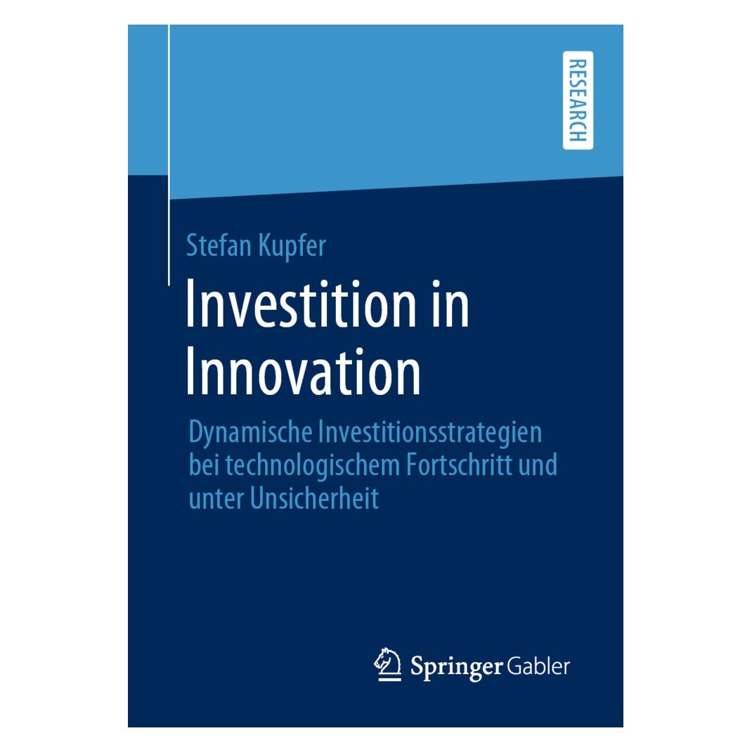 Springer Investition in Innovation (Deutsch, Softcover, Stefan Kupfer) (56113665)
