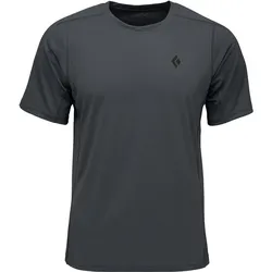 Black Diamond, Herren, Sportshirt, M Distance Ss Tech Tee (S), Blau, Schwarz