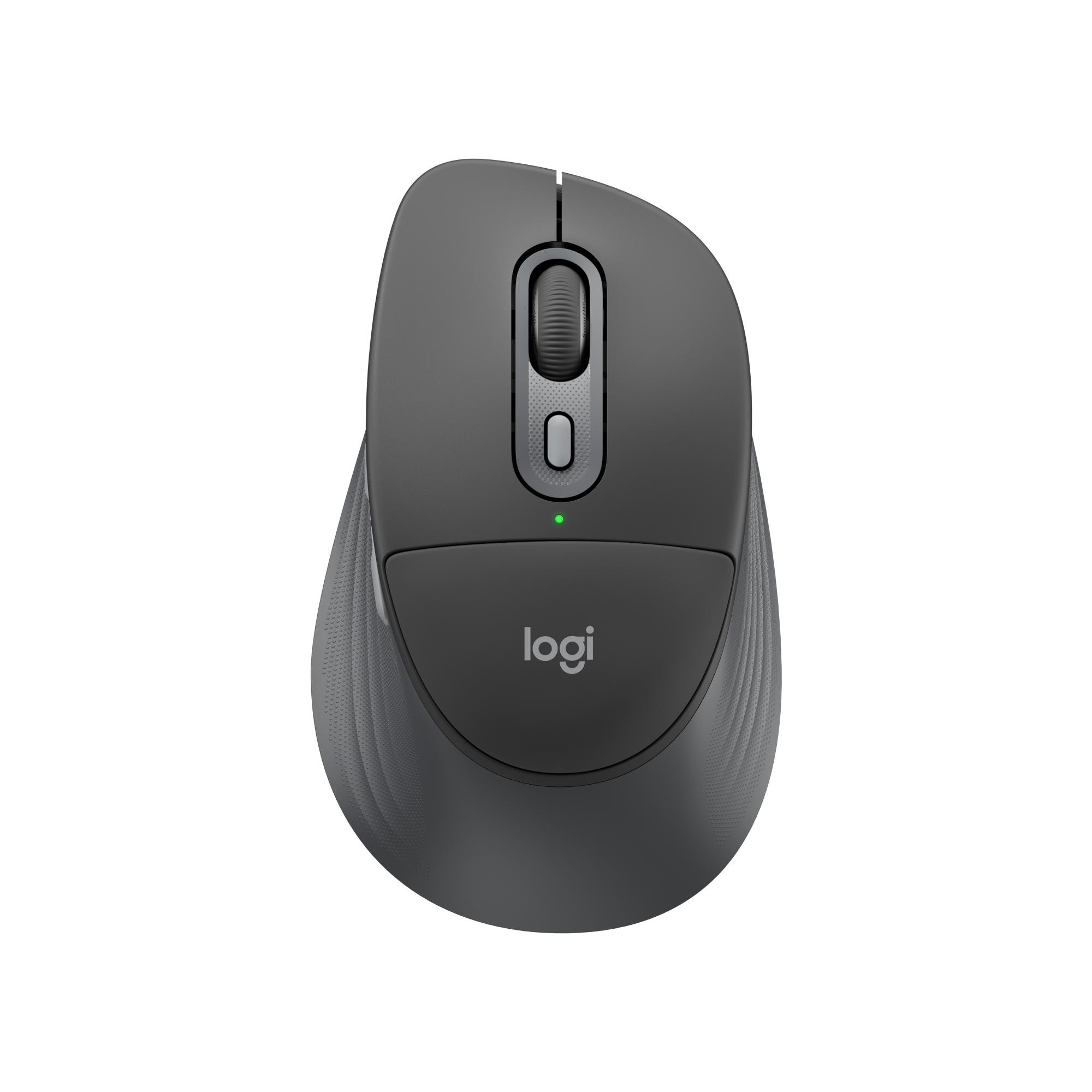Logitech Signature Comfort Plus M850 L Grafit, kabellose Bluetooth-Maus mit Handballenkissen, Anpassbar via Logi Options+ 910-007715