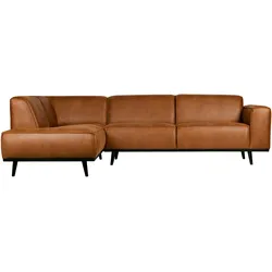 ECKSOFA Statement Cognac S: 210x274cm