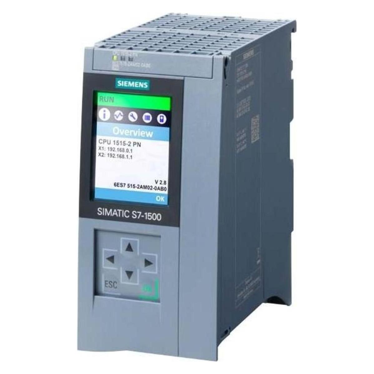 Siemens SIMATIC Zentralbaugruppe 3 Port Switch 6ES7515-2AM02-0AB0 (6ES75152AM020AB0)