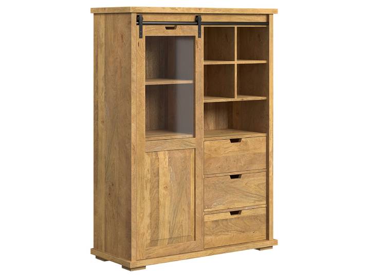 Highboard Nysum 108 x 150 x 45cm Braun