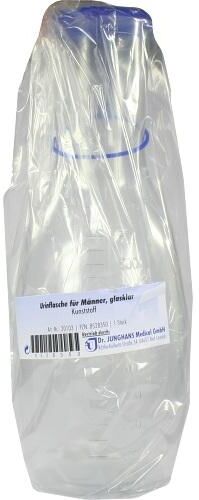 Urinflasche für Männer Kunststoff glasklar 1stk