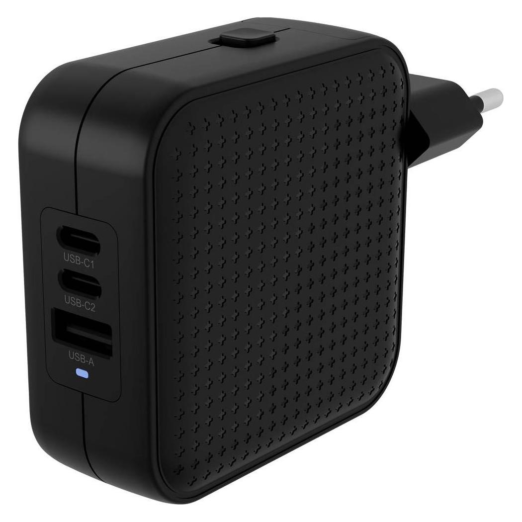 Targus HyperJuice USB-C Charger (70 W, 3 Ports) (HJ1003BKWWGL)