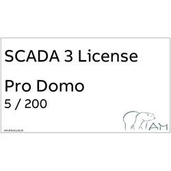 ABB AM-EIS-311-01-D EisBaer SCADA ProDomo, USB License Dongle, 5 pages, 200 components/channels 2CQB100210C0051