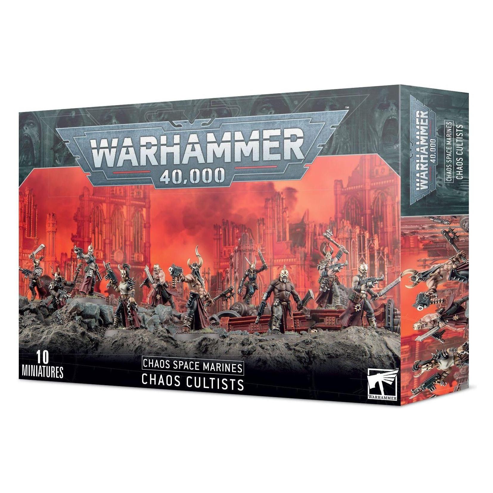 Games Workshop Chaos Cultists - Chaos Space Marines (Kunststoff) (99120102144)