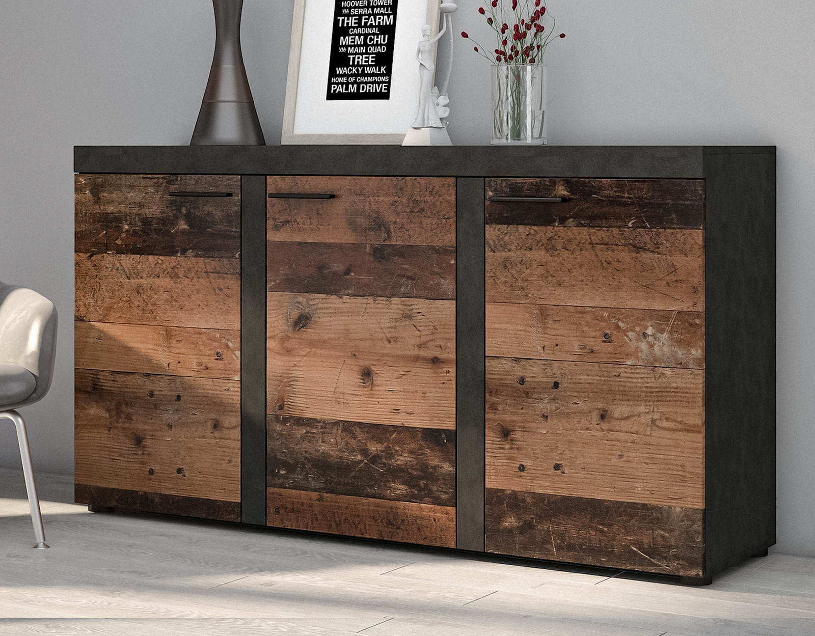 AX Living Dressoir Spacoro 3T Modern Design Matera-stijl