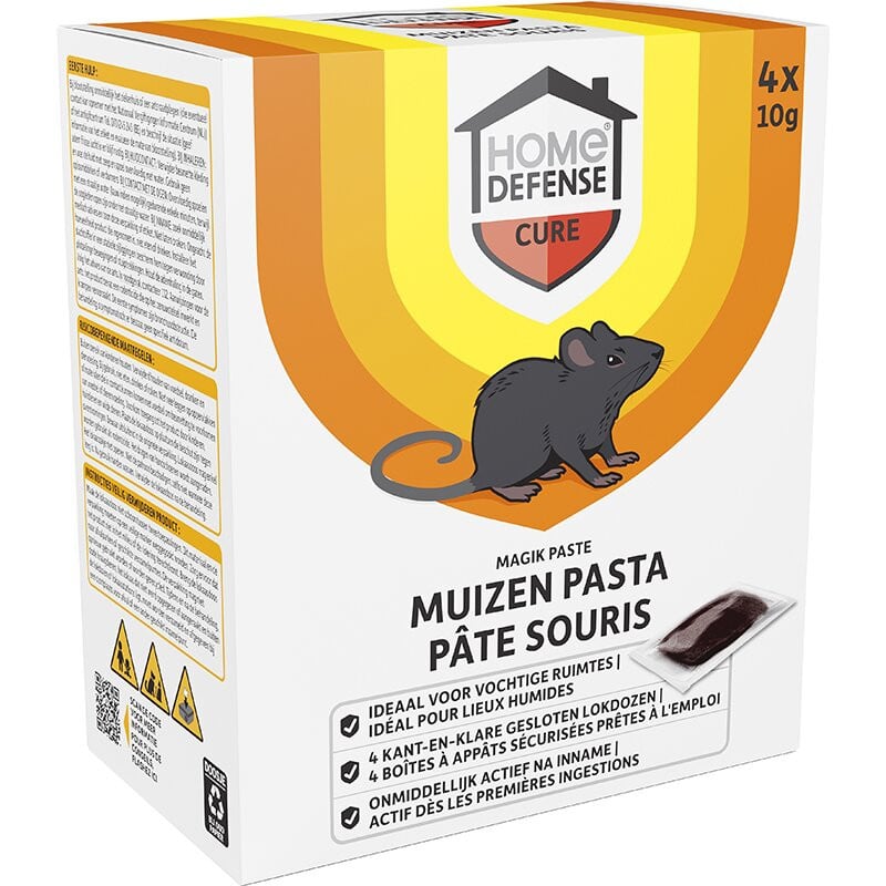 Home Defense Magik Pasta muizenpasta 4 stuks