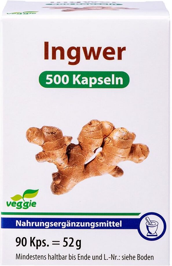 Ingwer 500 Kapseln