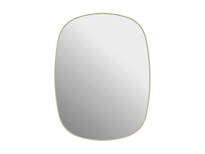 Muuto Miroir Framed Jaune clair-transparent, 59x44 cm