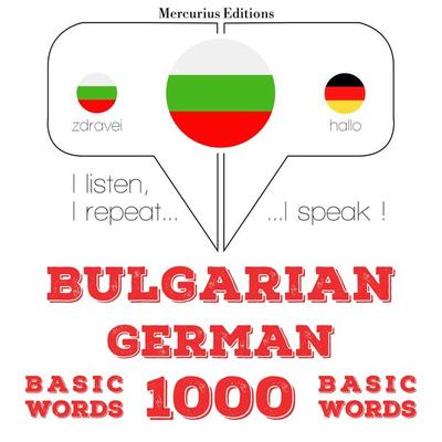 1000 essential words in German - JM Gardner, Audio, 9782821145269