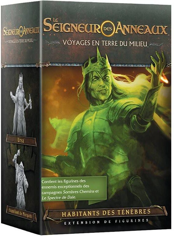 Fantasy Flight Games Extension Habitants des Ténèbres - Le Seigneur des Anneaux : Voyages en Terre du Milieu