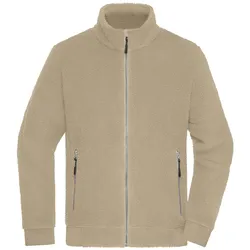 Sherpa Jacke "JN1862" - XXL - stone