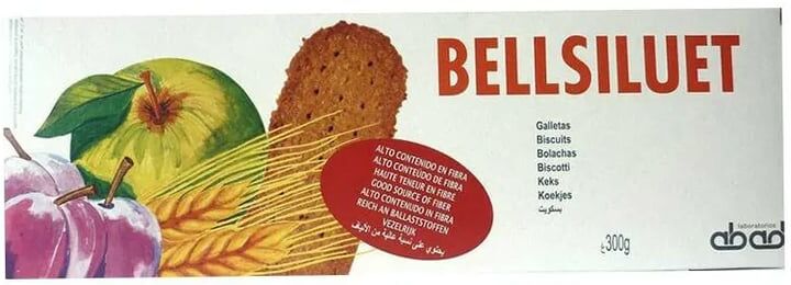 Abad Bolachas Bellsiluet Kiluva 300g