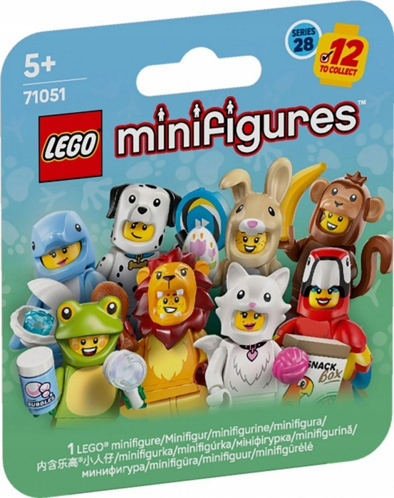 LEGO Minifiguren 71051 Serie 28 Dieren