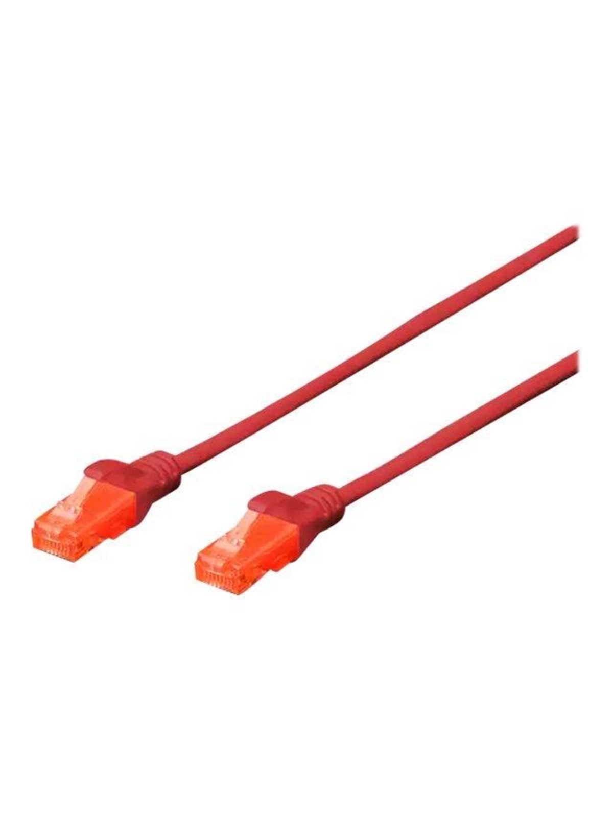 DIGITUS Professional patch cable - 1 m - red - Rot - 1m