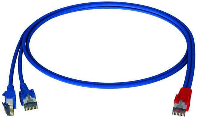 Homeway HW-Y-Kabel1 LAN/LAN 0,5 m bleu/bleu HCAHNG-B2103-A005 (HCAHNG-B2103-A005)
